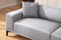 Canapea 3 locuri, Atelier del Sofa, 560ARE2336, Gri deschis