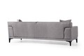 Canapea 3 locuri, Atelier del Sofa, 560ARE2336, Gri deschis