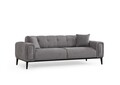 Canapea extensibila 3 locuri, Atelier del Sofa, 560ARE2359, Gri deschis