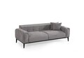 Canapea extensibila 3 locuri, Atelier del Sofa, 560ARE2359, Gri deschis