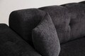 Canapea extensibila 3 locuri, Atelier del Sofa, 560ARE2361, Negru