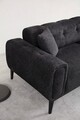 Canapea extensibila 3 locuri, Atelier del Sofa, 560ARE2361, Negru