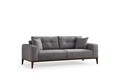 Canapea extensibila 3 locuri, Atelier del Sofa, 560ARE2362, Gri deschis