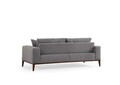 Canapea extensibila 3 locuri, Atelier del Sofa, 560ARE2362, Gri deschis