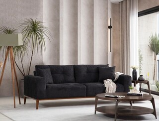 225x92x75 cm, Antracit
