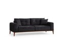 Canapea extensibila 3 locuri, Atelier del Sofa, 560ARE2363, Antracit