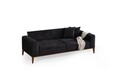 Canapea extensibila 3 locuri, Atelier del Sofa, 560ARE2363, Antracit