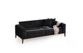 Canapea extensibila 3 locuri, Atelier del Sofa, 560ARE2363, Antracit