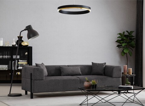 Canapea 3 locuri, Atelier del Sofa, 560ARE2366, Antracit