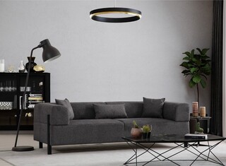 225x93x75 cm, Antracit