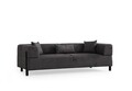 Canapea 3 locuri, Atelier del Sofa, 560ARE2366, Antracit