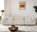 Canapea 3 locuri, Atelier del Sofa, 560ARE2481, Alb