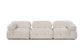 Canapea 3 locuri, Atelier del Sofa, 560ARE2481, Alb
