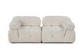 Canapea 2 locuri, Atelier del Sofa, 560ARE2809, Crem
