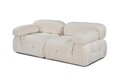 Canapea 2 locuri, Atelier del Sofa, 560ARE2809, Crem