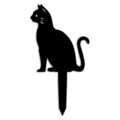 Obiect decorativ de grădină, Cat 02, 38x20 cm, Negru