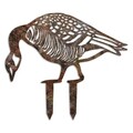 Obiect decorativ de grădină, Goose -A 02, 44x50 cm, Multicolor