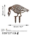 Obiect decorativ de grădină, Goose -A 02, 44x50 cm, Multicolor