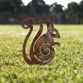 Obiect decorativ de grădină, Squirrel -A 01, 44x23 cm, Multicolor