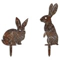 Set de obiecte decorative de grădină, Rabbits -A 01, Multicolor