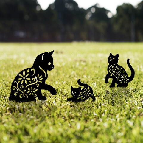 Obiect decorativ de grădină, Fam 02, Negru