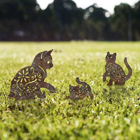 Obiect decorativ de grădină, Fam 09, Maro antichizat