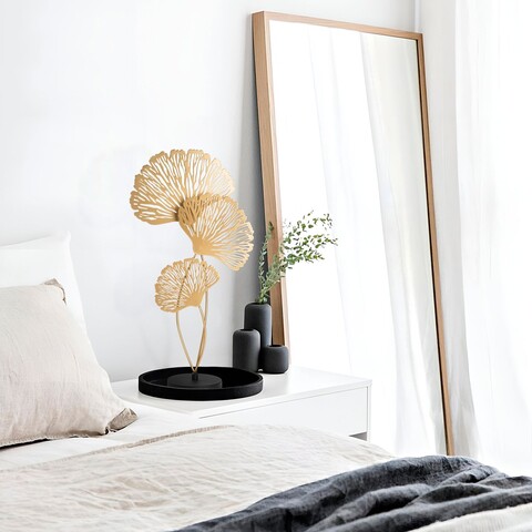 Decoratiune, Dm-001, 59x30x13 cm, Aur/Negru