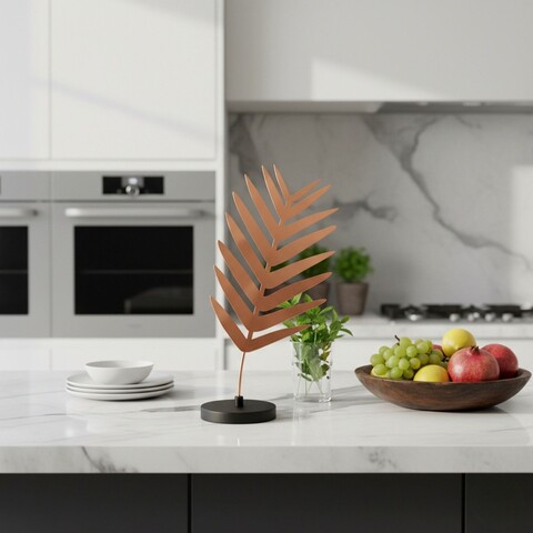 Decoratiune, Dm-004-A, 41x20x13 cm, Cupru/Negru