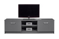 Comoda TV Elenzio TV, Inter Link, 180x40x50.8 cm, PAL, gri