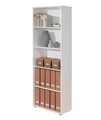 Corp biblioteca Arco 4, Inter Link, 60.2x30x178.6 cm, PAL, alb