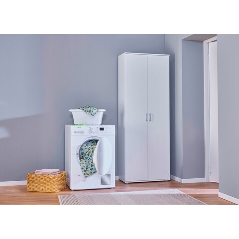 Dulap multifunctional Arconati HHS, Inter Link, 70x34x189 cm, lemn, alb