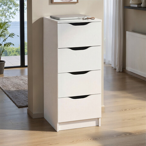 Comoda Westphalen 4, Inter Link, 41x40x91.5 cm, PAL, alb