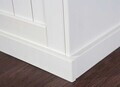 Comoda Westerland 3.2 , Inter Link, 90x45x86 cm, lemn, alb/maro sepia