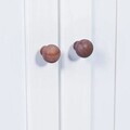 Bufet Westerland 5.2 , Inter Link, 90x45x190 cm, lemn, alb/maro sepia