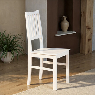 42x47x95 cm, Alb, Set 2 scaune