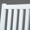 Set 2 scaune Westerland 7.1, Inter Link, 42x47x95 cm, lemn, alb