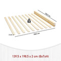 Somiera Lattenrost, Inter Link, 140x200 cm, lemn, natur