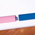 Birou reglabil pe inaltime Baru, Inter Link, 109x55x63-96 cm, lemn, alb