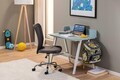 Birou pentru copii Emmelie, Inter Link, 80x60x85 cm, MDF, alb/albastru