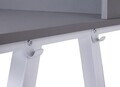 Birou pentru copii Emmelie, Inter Link, 80x60x85 cm, MDF, alb/gri