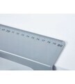 Birou pentru copii reglabil pe inaltime Studare, Inter Link, 110x68x55-78 cm, MDF, alb/gri