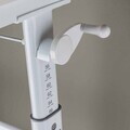 Birou pentru copii reglabil pe inaltime Frederik, Inter Link, 100x60x56-76 cm, MDF/metal, alb