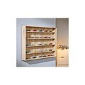 Raft de perete Collectizioni, Inter Link, 80x10x60 cm, lemn/sticla, sonoma