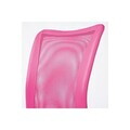 Scaun de birou pentru copii Bonnie, Inter Link, 43x42x88-98 cm, rotativ, metal/poliuretan, roz