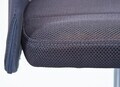 Scaun de birou pentru copii Bonnie, Inter Link, 43x42x88-98 cm, rotativ, metal/poliuretan, gri