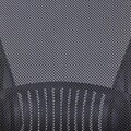 Scaun de birou XL Tecwork, Inter Link, 68x68x114-122 cm, rotativ, metal/poliester, negru