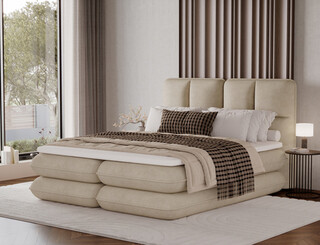 160x200 cm, Bej inchis