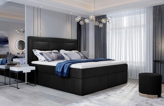 160x200 cm, Negru, Mat Velvet 99