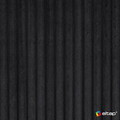Pat continental tapitat cu lada depozitare, 140x200 cm, ELTAP, Cortiko, lemn/poliester, negru