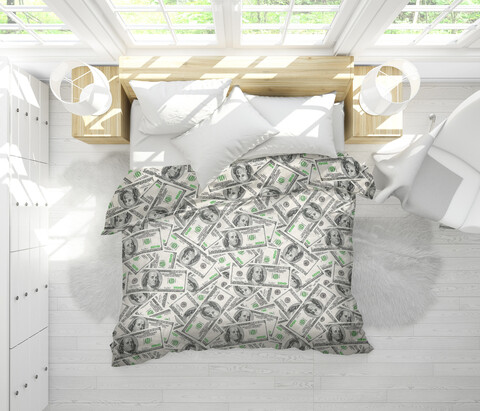 Pilota Dollar Dream, microfibra matlasata, 180x200 cm, 250g/mp